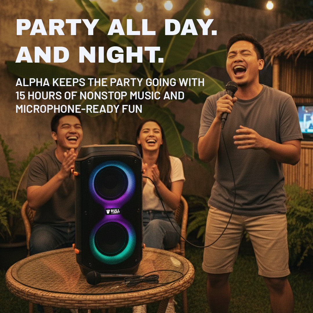 Bull Audio Alpha with 2 Wired Microphones