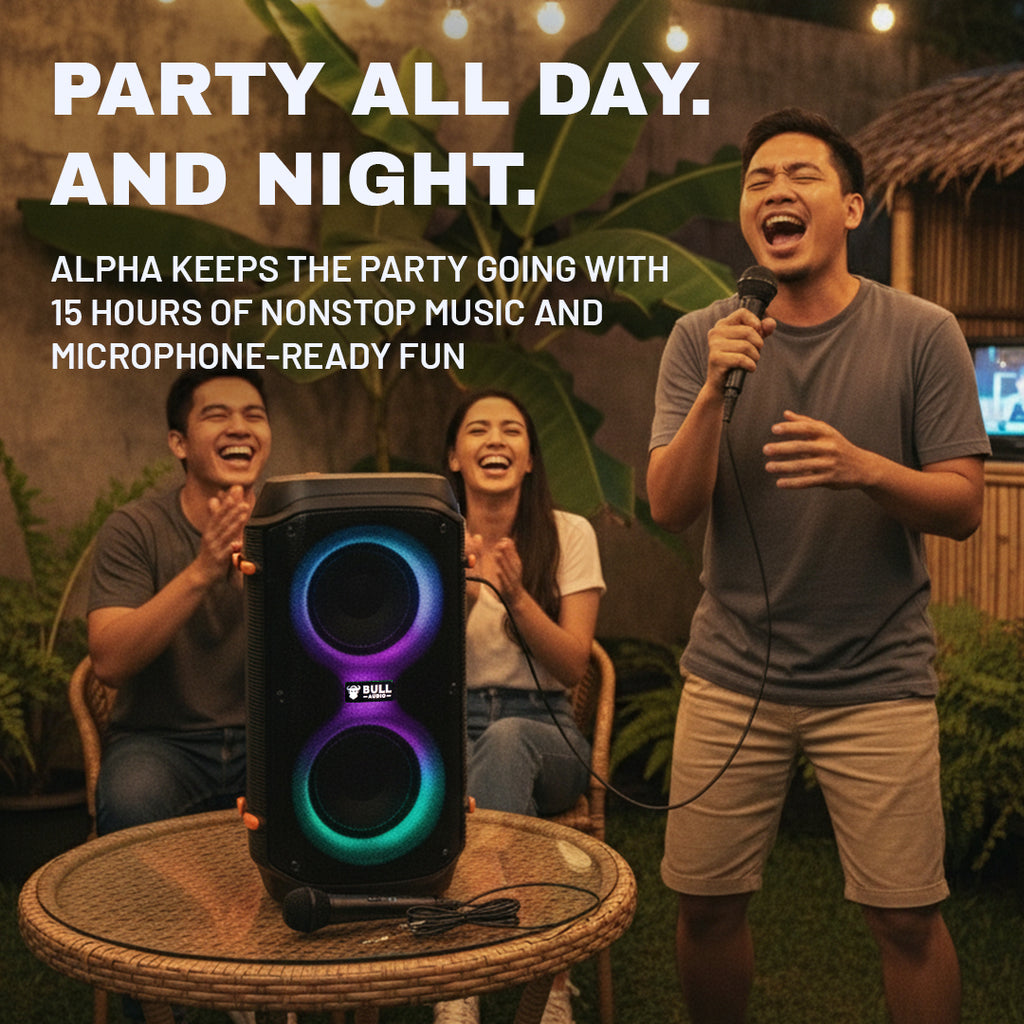 Bull Audio Alpha with 2 Wired Microphones