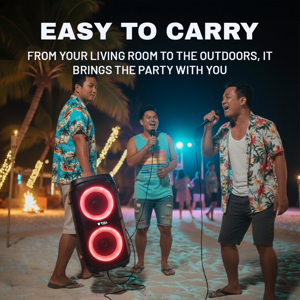 Bull Audio Alpha with 2 Wired Microphones