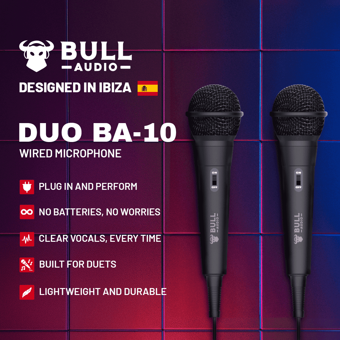 Duo BA-10 Wired Microphone Set