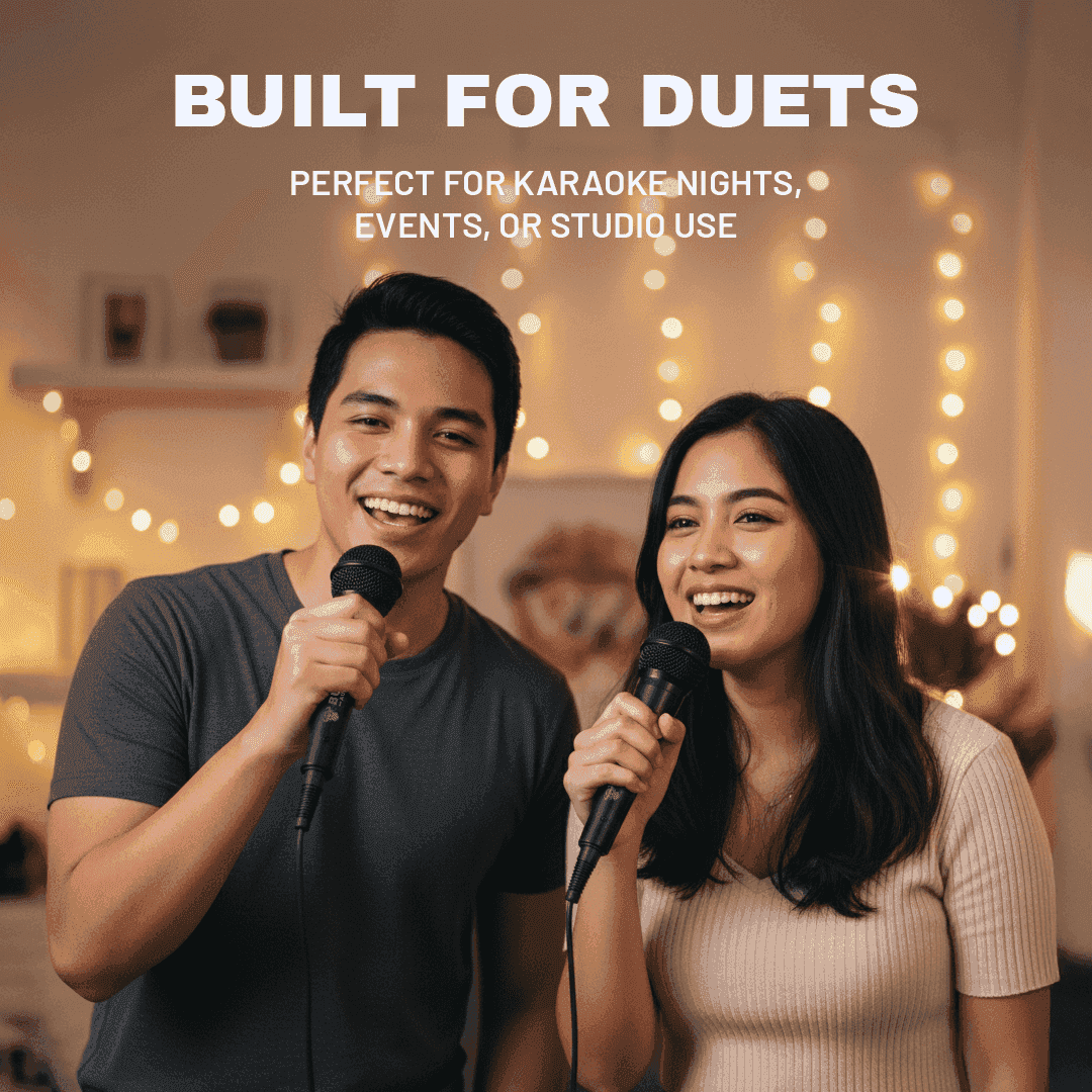 Duo BA-10 Wired Microphone Set